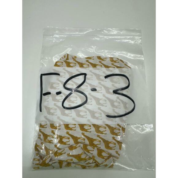 Tommy Hilfiger Womens Tank Top Size Large Button Up Giraffe Yellow Necktie - Picture 11 of 11